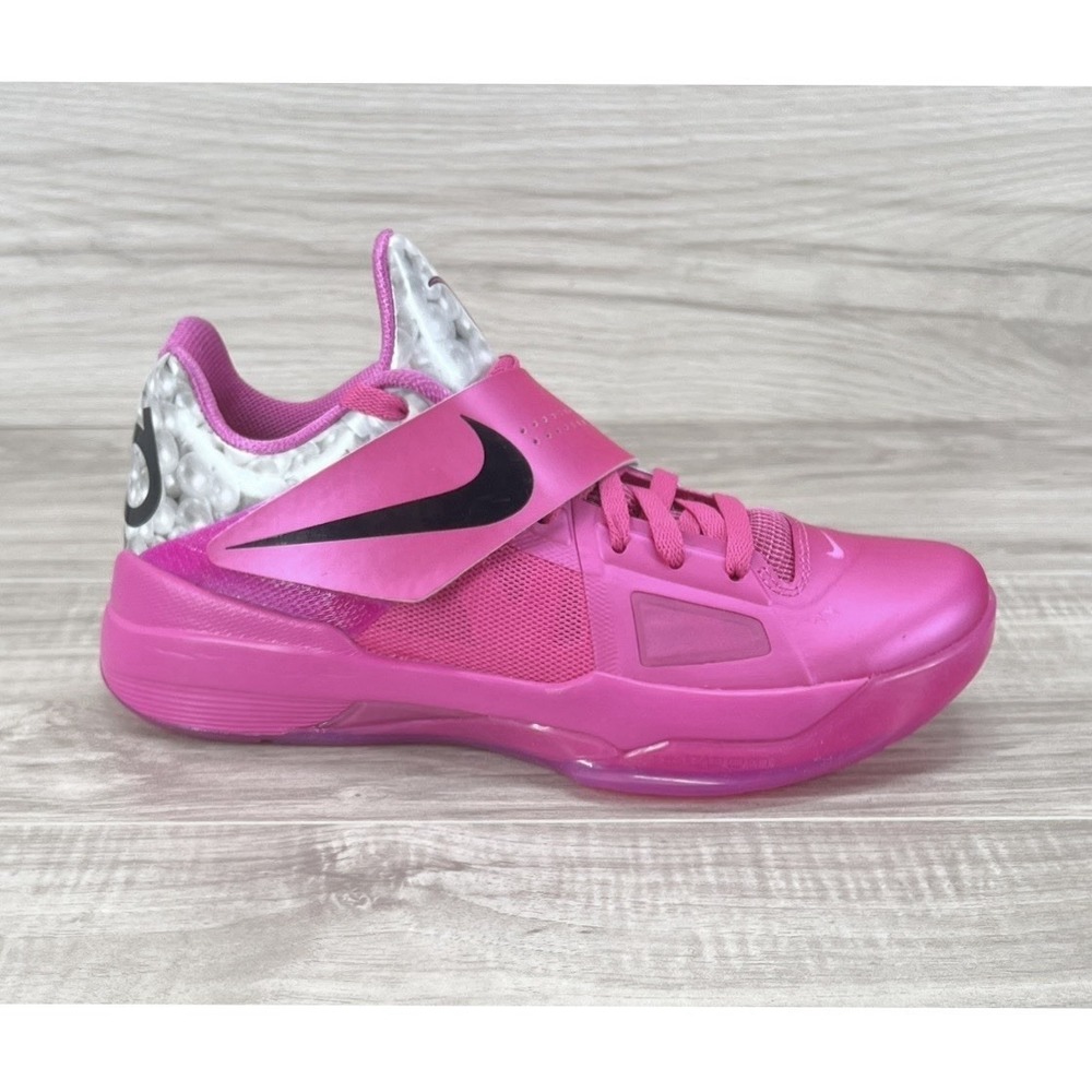 Nike Zoom KD 4 Aunt Pearl Basketball Shoes Mens 7.5 / Women 9 Pink HF9098-600